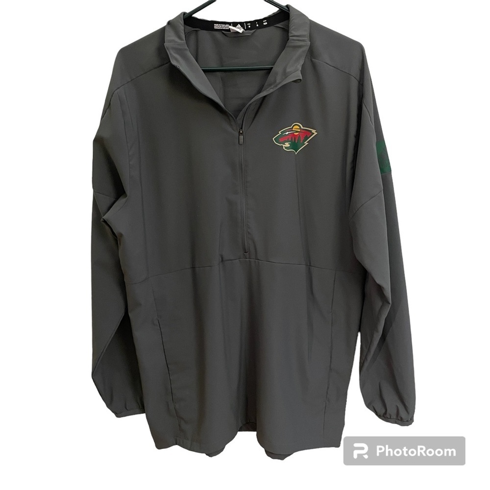 Minnesota Wild Pullover Adidas M